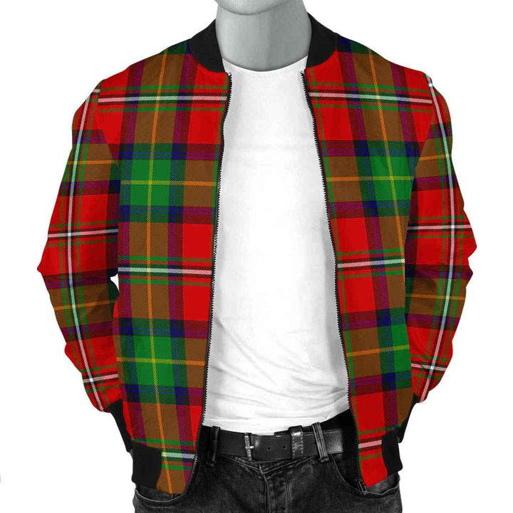 Scottish Boyd Modern Clan Tartan Bomber Jacket Tartan Plaid 2