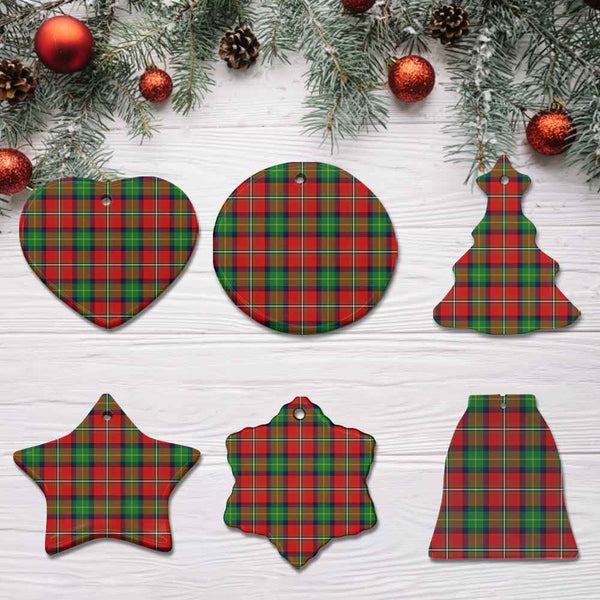 Scottish Boyd Modern Clan Tartan Ceramic Ornament All Tartan Plaid
