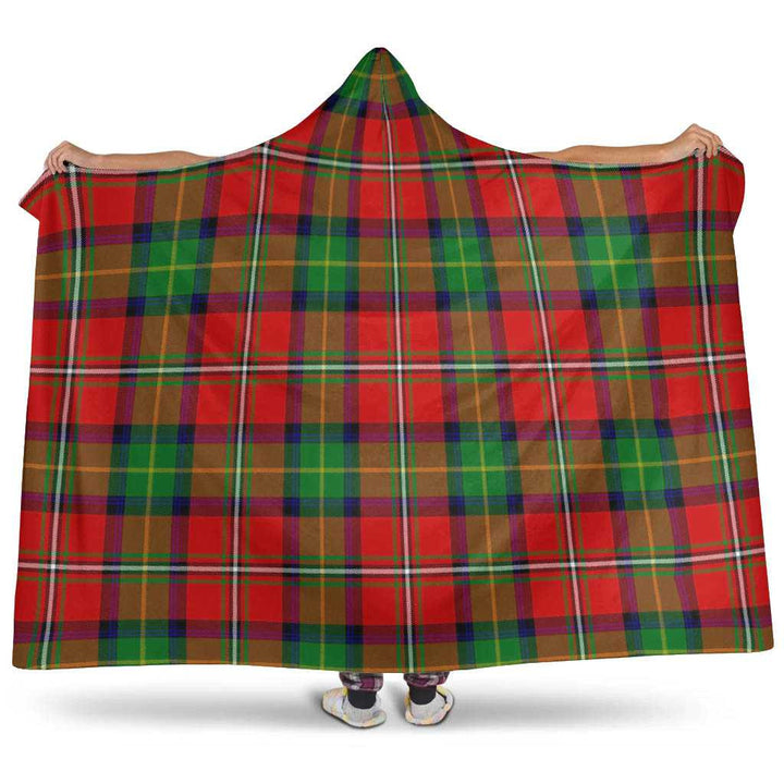 Scottish Boyd Modern Clan Tartan Hooded Blanket Tartan Plaid 1