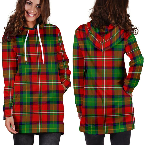 Scottish Boyd Modern Clan Tartan Hoodie Dress