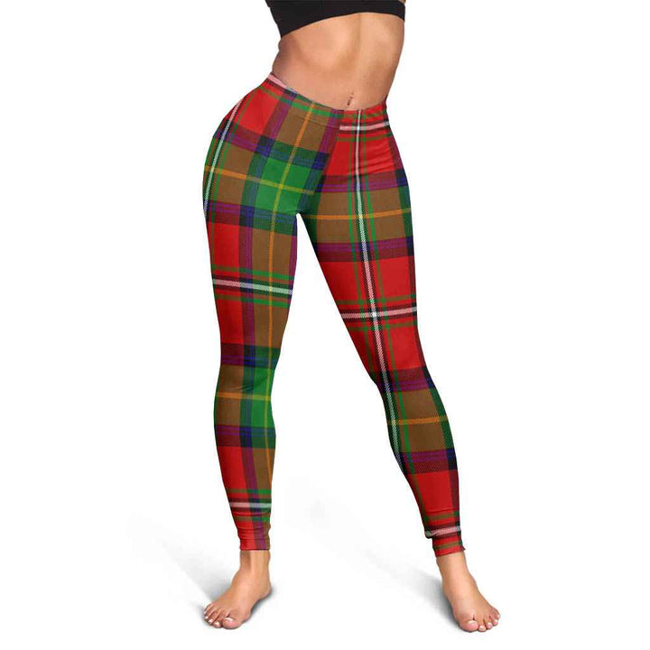 Scottish Boyd Modern Clan Tartan Women Leggings Tartan Plaid 3