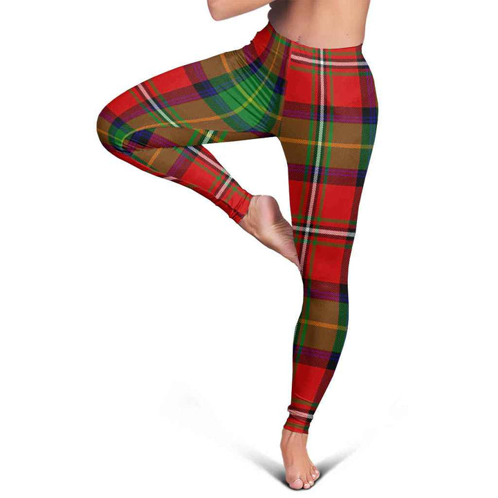 Scottish Boyd Modern Clan Tartan Women Leggings Tartan Plaid 5