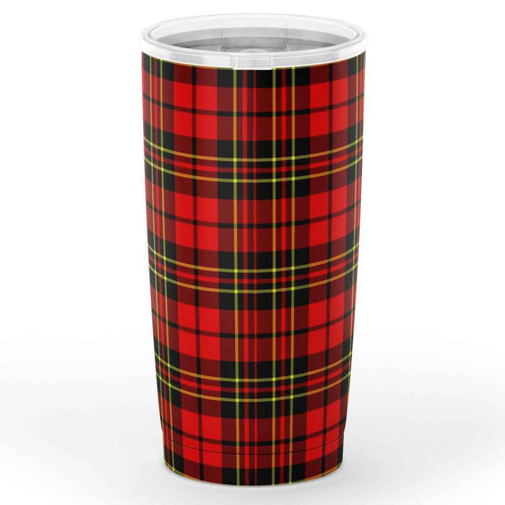 Scottish Brodie Clan Crest Tartan Insulated Tumbler Tartan Plaid 2
