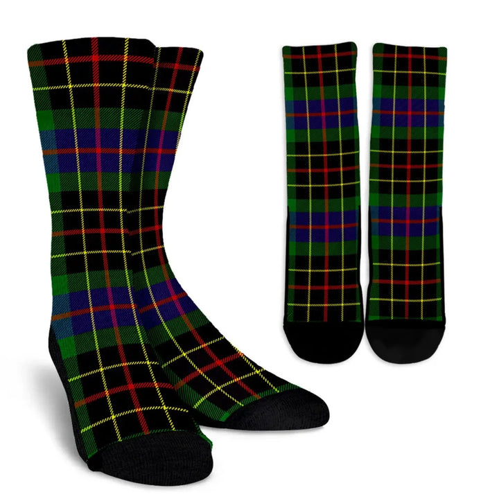 Scottish Brodie Hunting Modern Clan Tartan Crew Socks