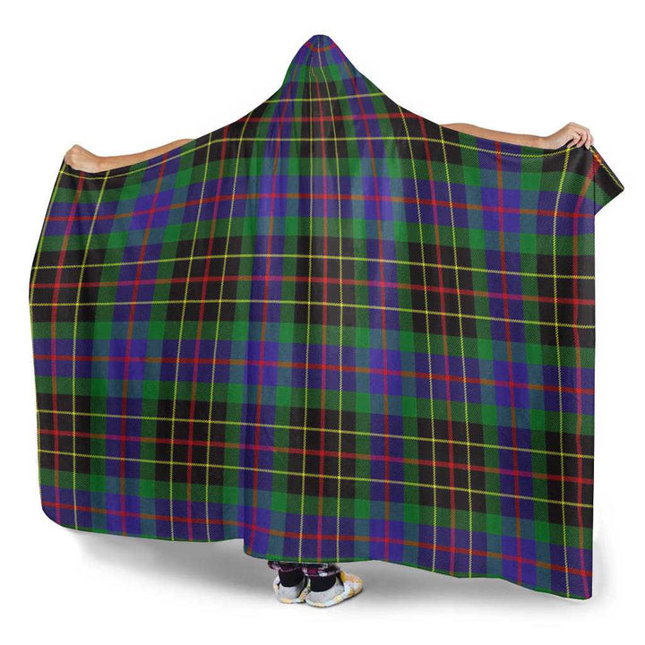 Scottish Brodie Hunting Modern Clan Tartan Hooded Blanket Tartan Plaid 3