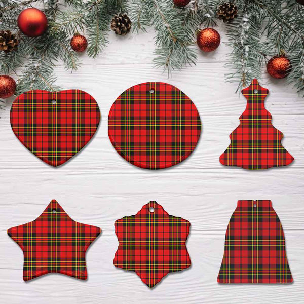 Scottish Brodie Modern Clan Tartan Ceramic Ornament All Tartan Plaid
