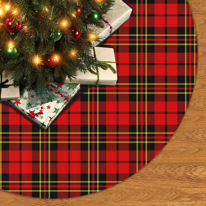 Scottish Brodie Modern Clan Tartan Christmas Tree Skirt No Tassels 2 Tartan Plaid