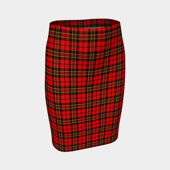Scottish Brodie Modern Clan Tartan Fitted Skirt Tartan Plaid 1