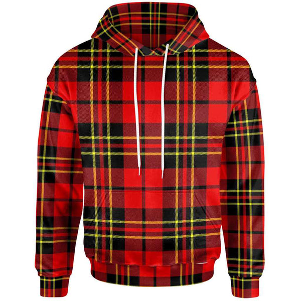 Scottish Brodie Modern Clan Tartan Hoodie Front Side Tartan Plaid