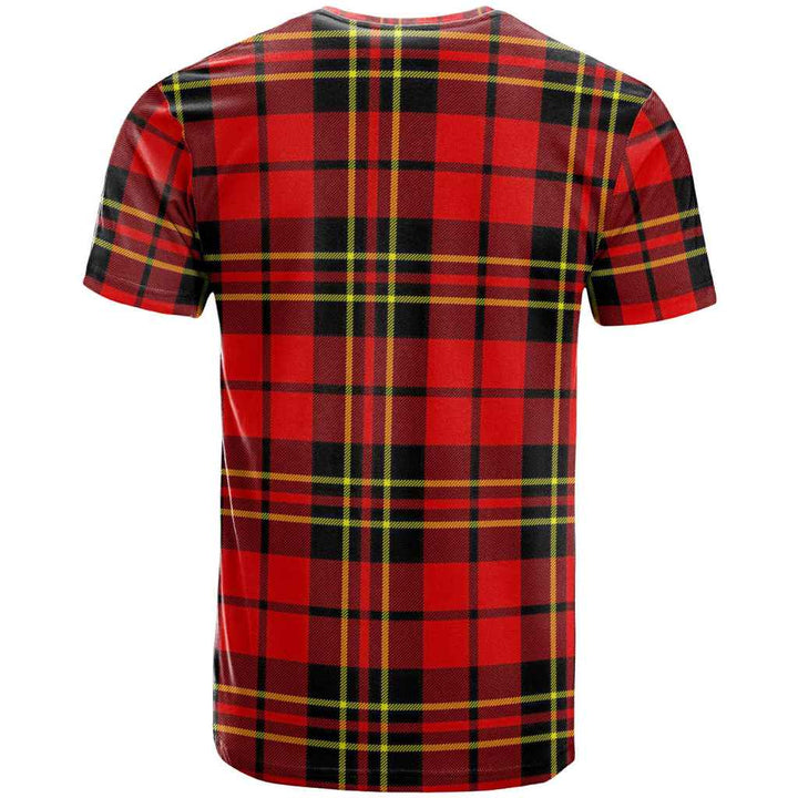 Scottish Brodie Modern Clan Tartan T-Shirt Back Side Tartan Plaid