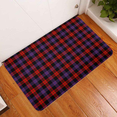 Scottish Brown Modern Clan Tartan Door Mat Tartan Plaid 3
