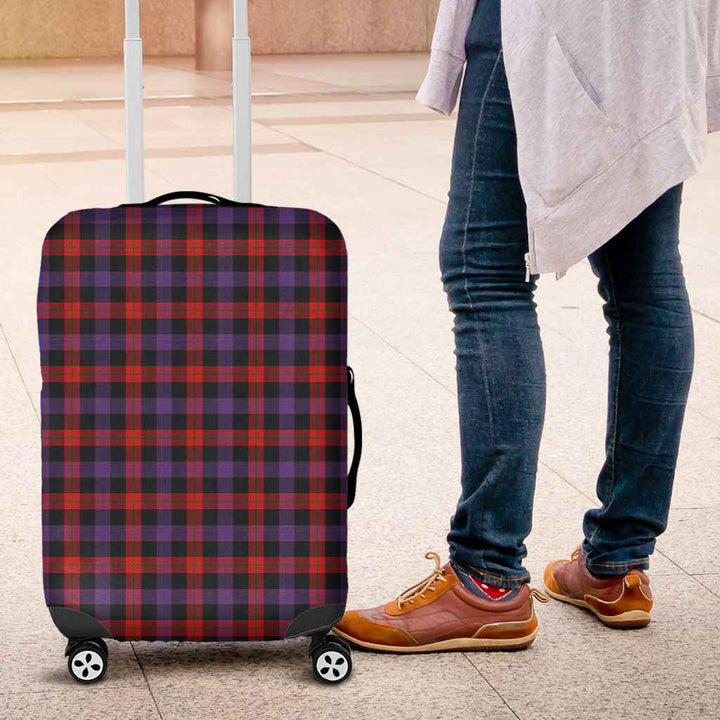 Scottish Brown Modern Clan Tartan Luggage Cover Tartan Plaid 4