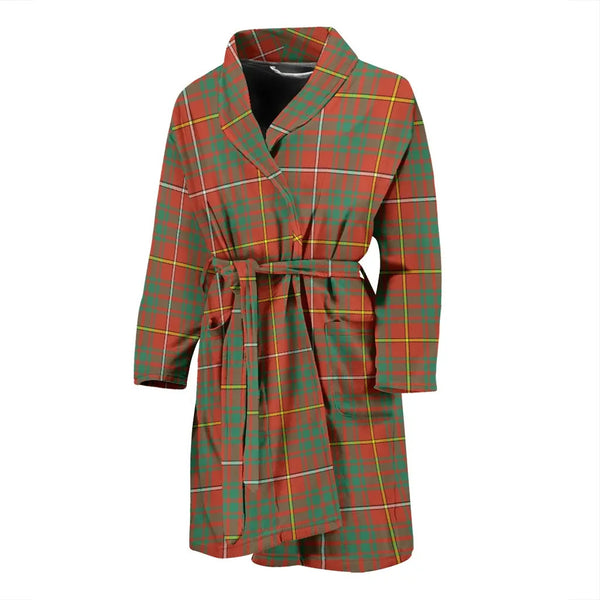 Scottish Bruce Ancient Clan Tartan Bathrobe 2