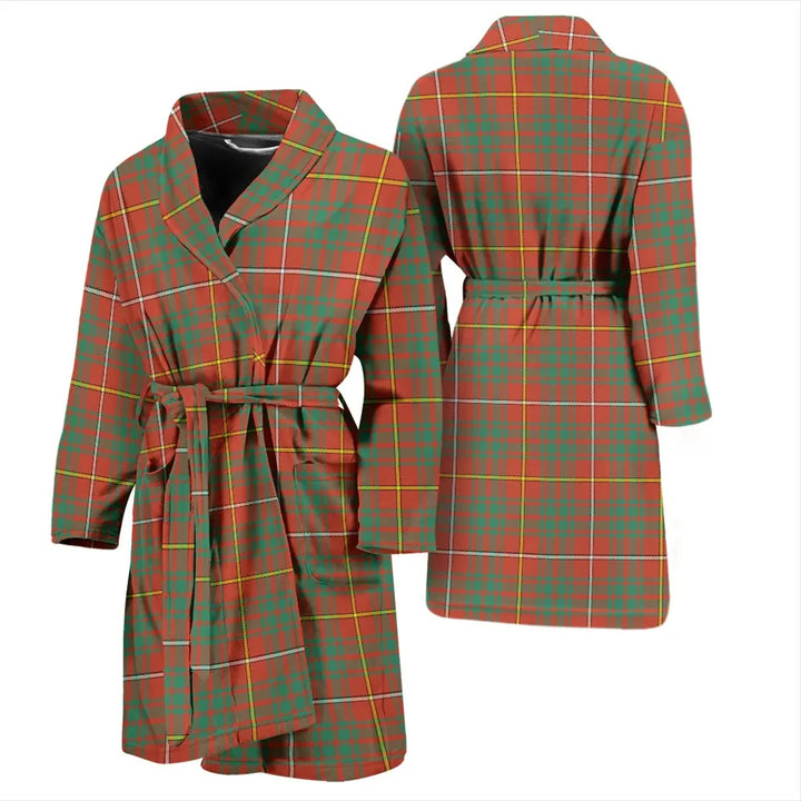 Scottish Bruce Ancient Clan Tartan Bathrobe 3
