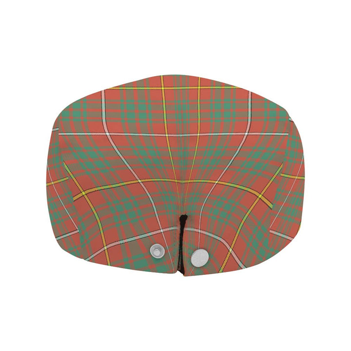Scottish Bruce Ancient Clan Tartan Flat Cap Tartan Plaid 4