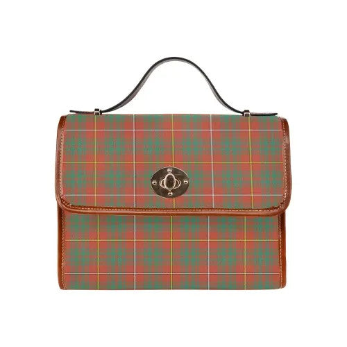 Scottish Bruce Ancient Clan Tartan Waterproof Canvas Bag Tartan Plaid 1