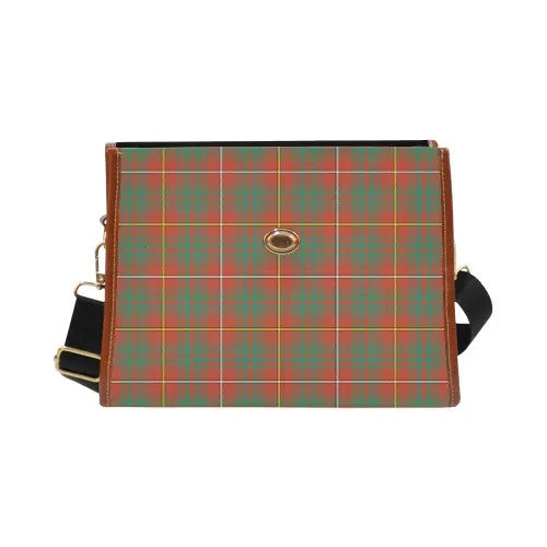 Scottish Bruce Ancient Clan Tartan Waterproof Canvas Bag Tartan Plaid 2
