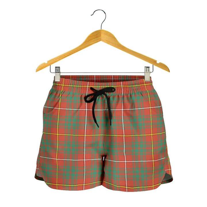 Scottish Bruce Ancient Clan Tartan Women Shorts