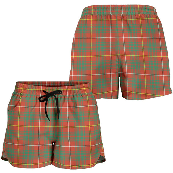 Scottish Bruce Ancient Clan Tartan Women Shorts