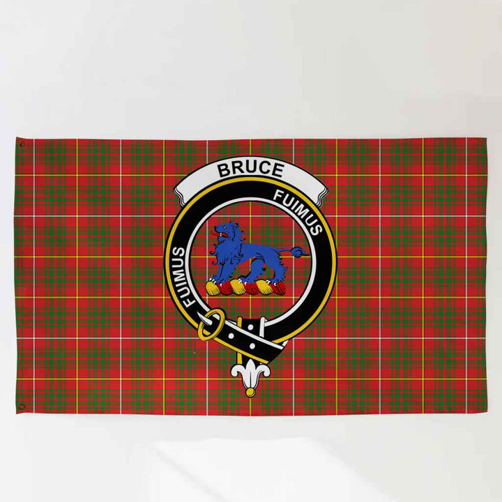 Scottish Bruce Clan Crest Tartan Flag Parade Tartan Plaid 3