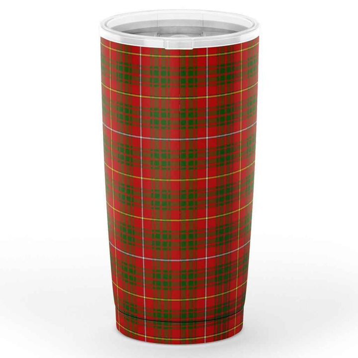 Scottish Bruce Clan Crest Tartan Insulated Tumbler Tartan Plaid 2