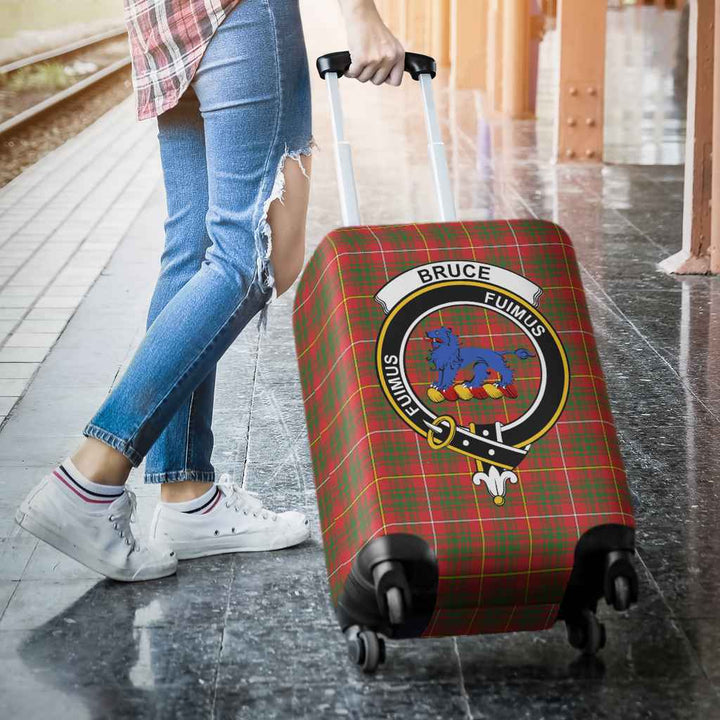 Scottish Bruce Clan Crest Tartan Luggage Cover Tartan Plaid 3