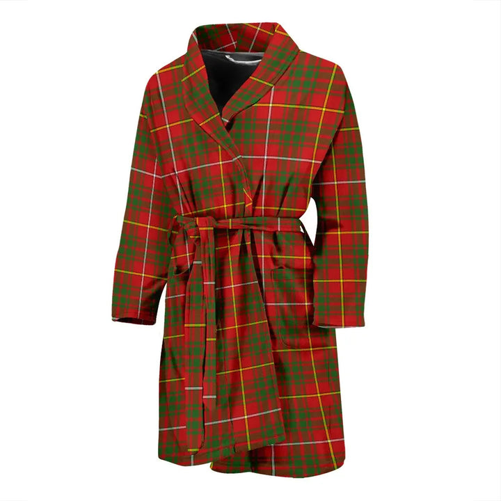Scottish Bruce Modern Clan Tartan Bathrobe 1