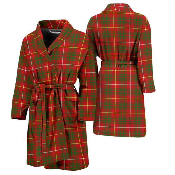 Scottish Bruce Modern Clan Tartan Bathrobe 3