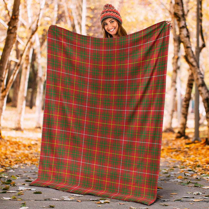 Scottish Bruce Modern Clan Tartan Blanket Tartan Plaid 4