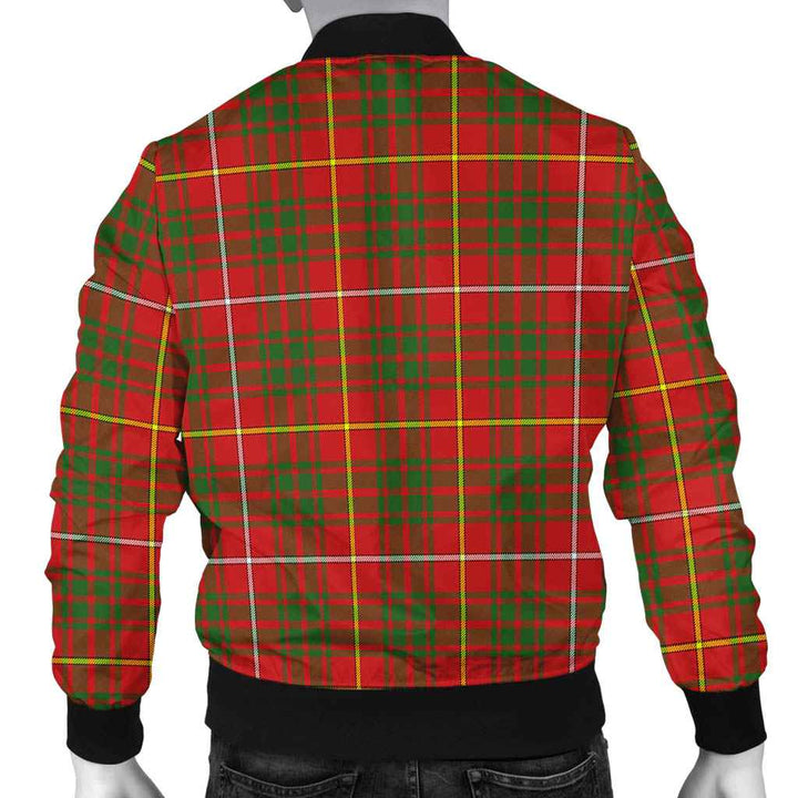 Scottish Bruce Modern Clan Tartan Bomber Jacket Tartan Plaid 3