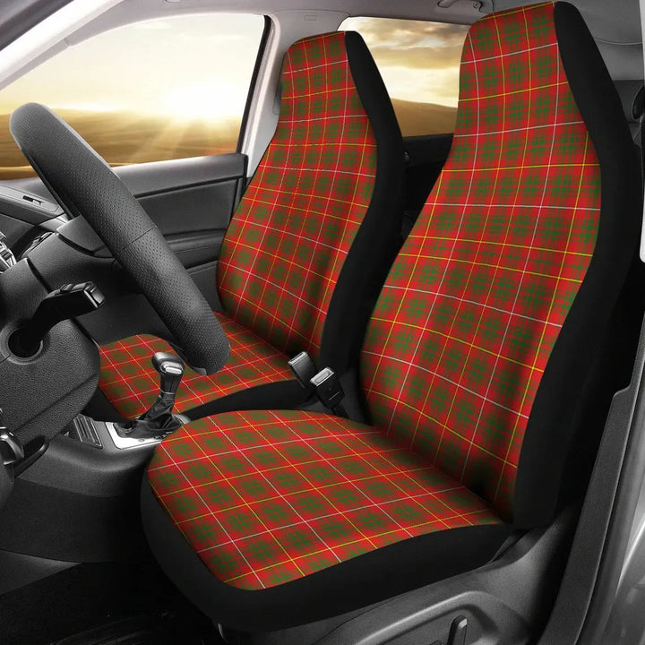 Scottish Bruce Modern Clan Tartan Car Seat Covers 2