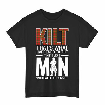 Scottish Bruce Modern Clan Tartan Funny Scotland Kilt Unisex T-Shirt