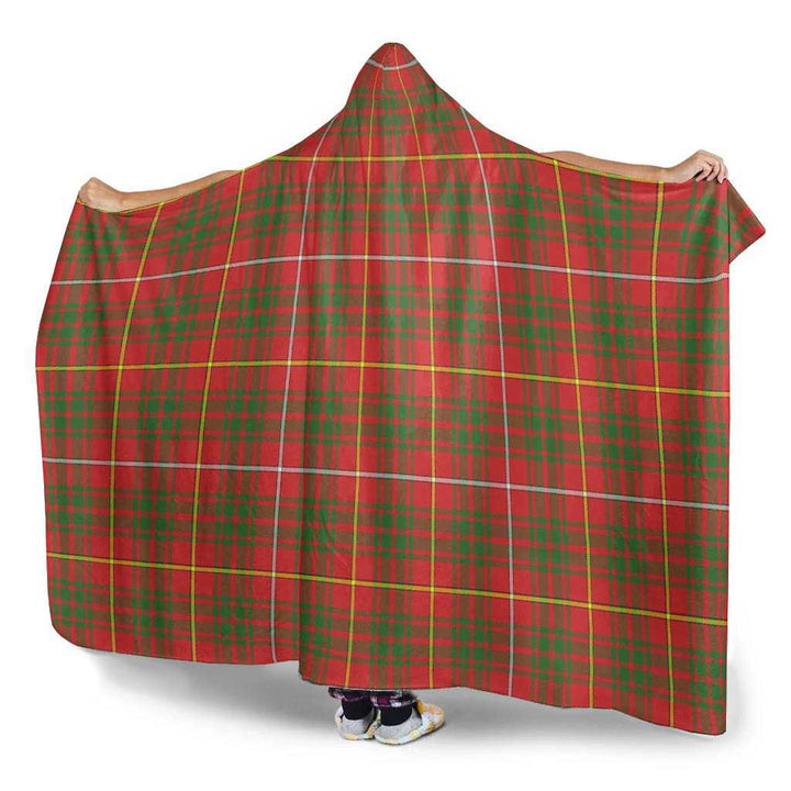 Scottish Bruce Modern Clan Tartan Hooded Blanket Tartan Plaid 3