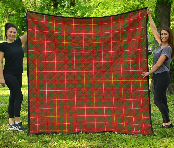 Scottish Bruce Modern Clan Tartan Quilt Tartan Plaid 1