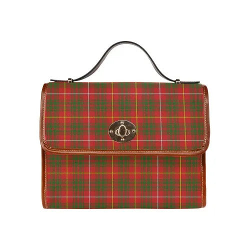 Scottish Bruce Modern Clan Tartan Waterproof Canvas Bag Tartan Plaid 2