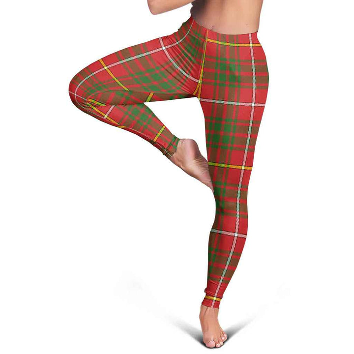 Scottish Bruce Modern Clan Tartan Women Leggings Tartan Plaid 5