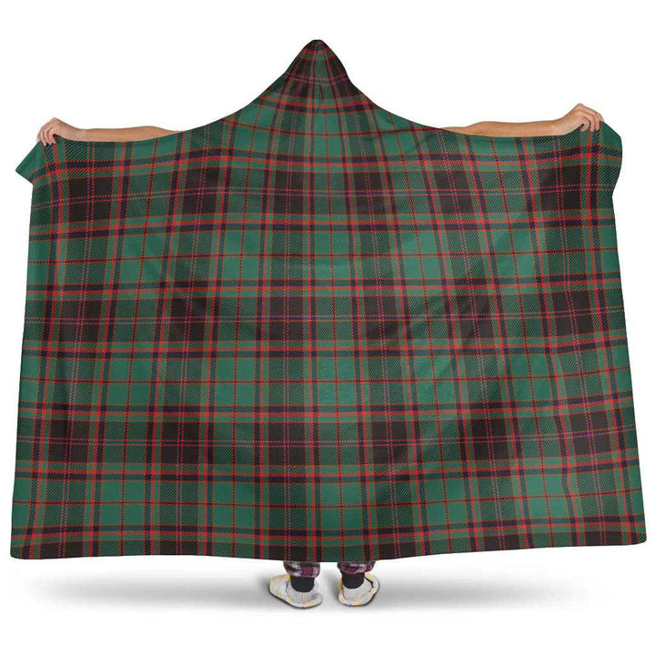 Scottish Buchan Ancient Clan Tartan Hooded Blanket Tartan Plaid 1