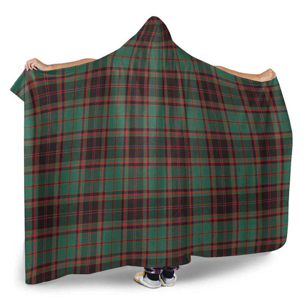 Scottish Buchan Ancient Clan Tartan Hooded Blanket Tartan Plaid 2