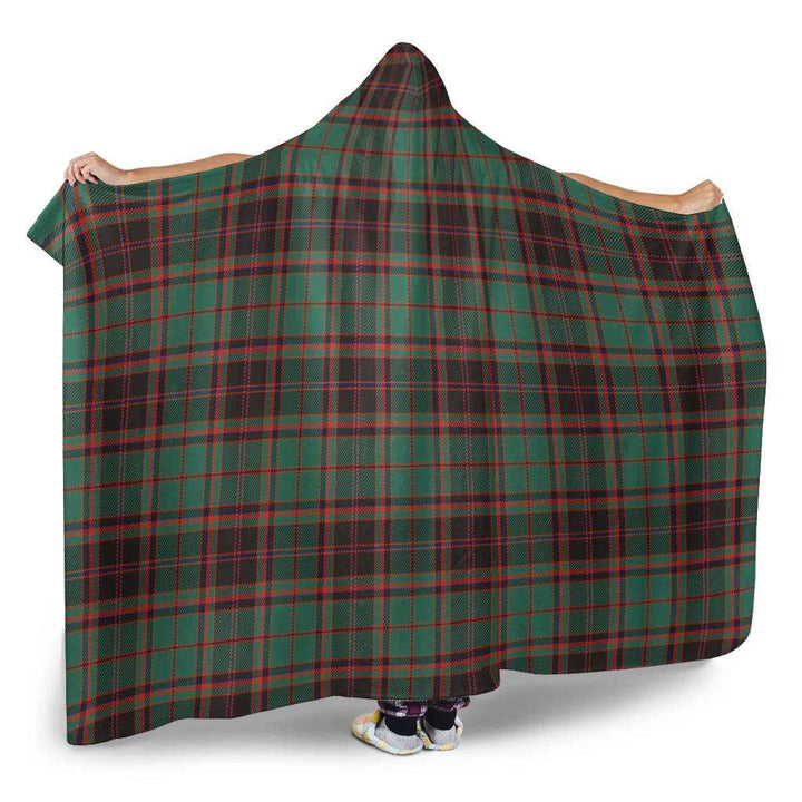 Scottish Buchan Ancient Clan Tartan Hooded Blanket Tartan Plaid 2