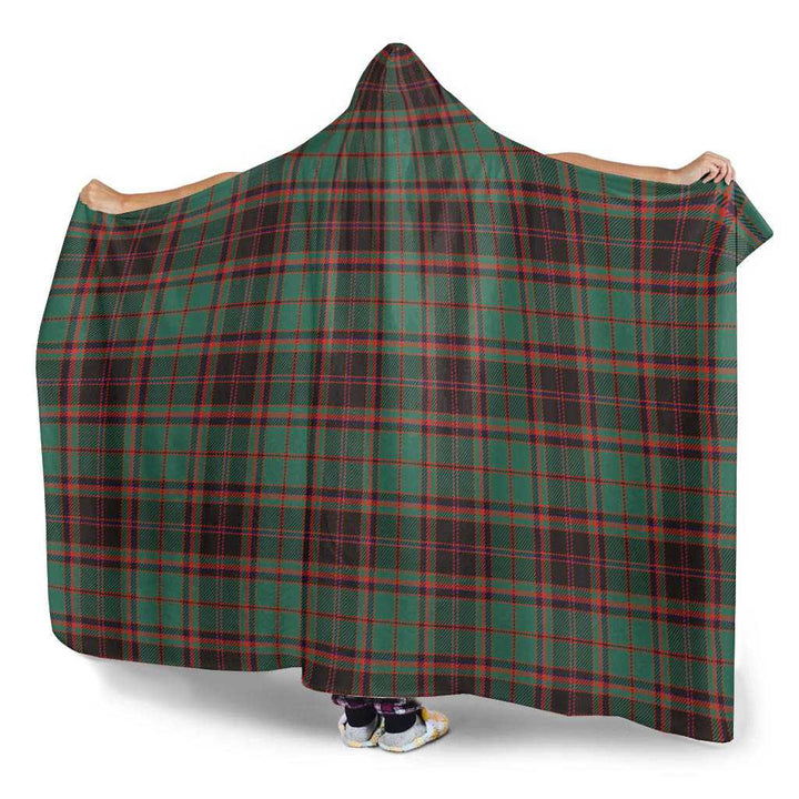 Scottish Buchan Ancient Clan Tartan Hooded Blanket Tartan Plaid 3
