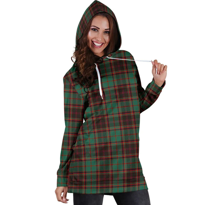 Scottish Buchan Ancient Clan Tartan Hoodie Dress