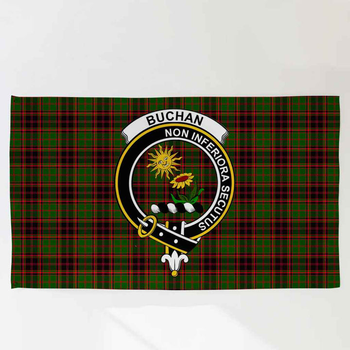 Scottish Buchan Clan Crest Tartan Flag Parade Tartan Plaid 3