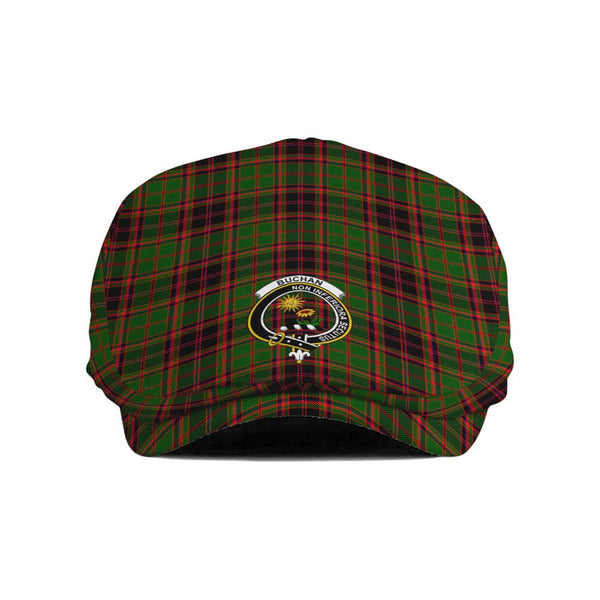 Scottish Buchan Clan Crest Tartan Flat Cap Tartan Plaid 1
