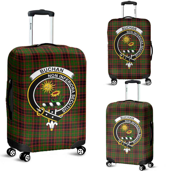 Scottish Buchan Clan Crest Tartan Luggage Cover Tartan Plaid 1