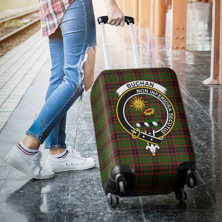 Scottish Buchan Clan Crest Tartan Luggage Cover Tartan Plaid 3