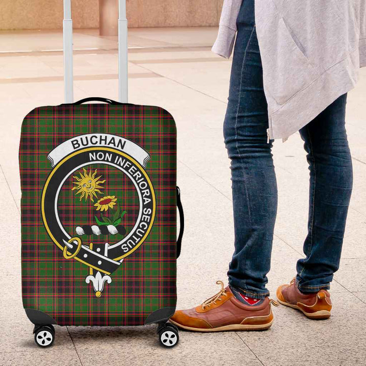 Scottish Buchan Clan Crest Tartan Luggage Cover Tartan Plaid 4