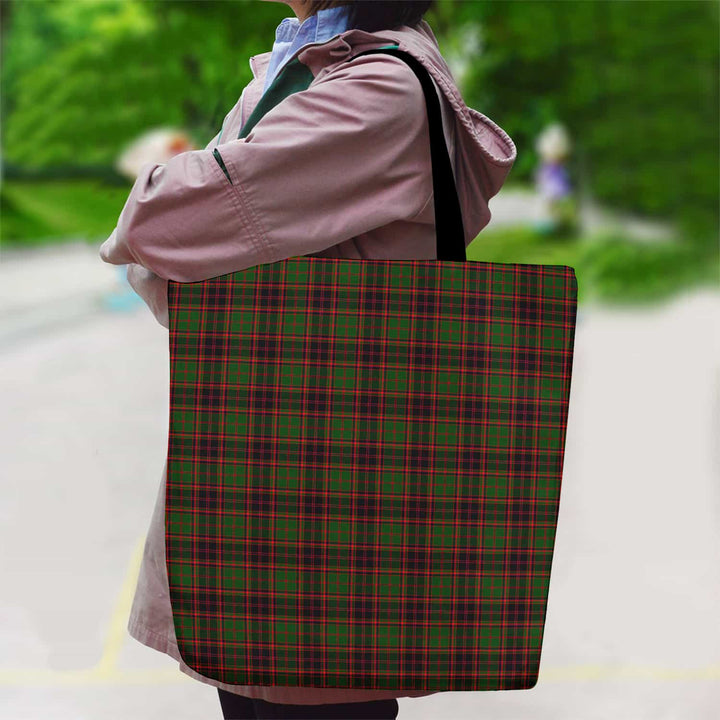 Scottish Buchan Modern Clan Tartan Canvas Bag With Shoulder Strap Tartan Plaid 2