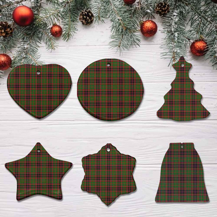 Scottish Buchan Modern Clan Tartan Ceramic Ornament All Tartan Plaid