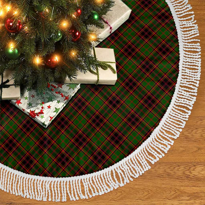 Scottish Buchan Modern Clan Tartan Christmas Tree Skirt Tassels 2 Tartan Plaid