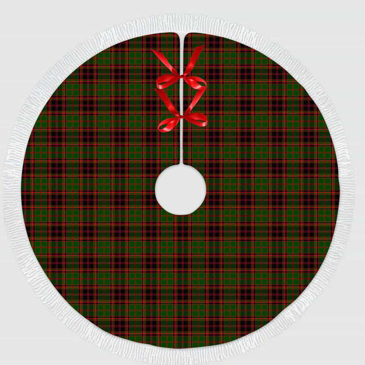 Scottish Buchan Modern Clan Tartan Christmas Tree Skirt Tassels 1 Tartan Plaid